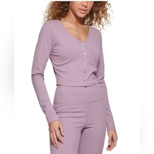 Calvin Klein Performance Women Cropped Cardigan
